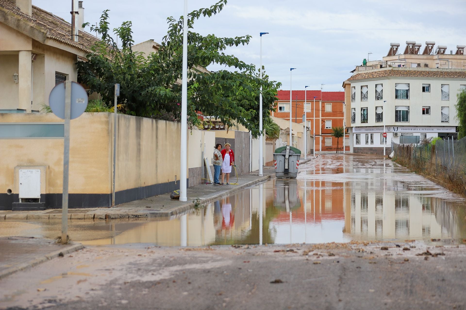 Los efectos del temporal en San Javier, en imágenes