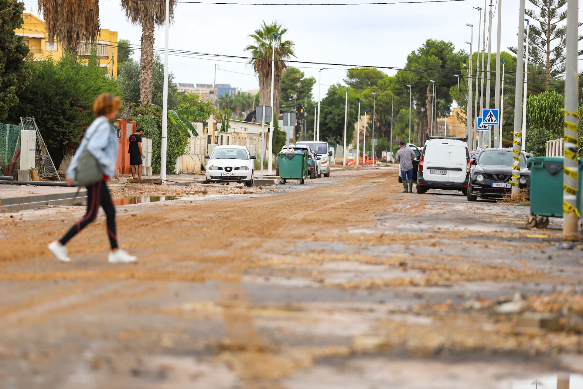 Los efectos del temporal en San Javier, en imágenes