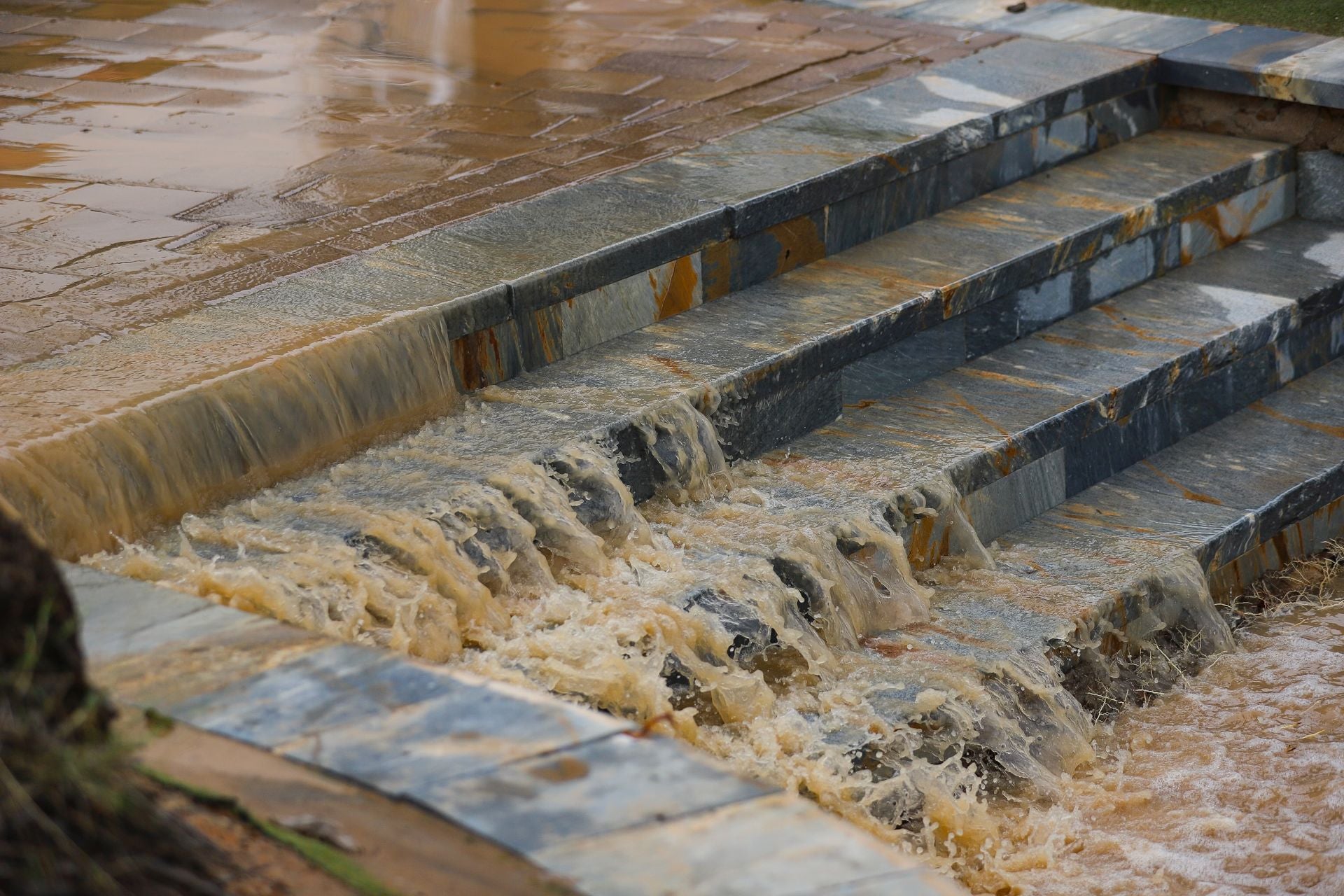 Los efectos del temporal en San Javier, en imágenes
