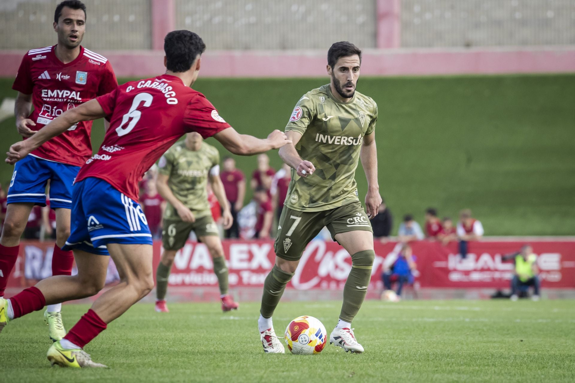 El Real Murcia entra en estado crítico en Tarazona, en imágenes