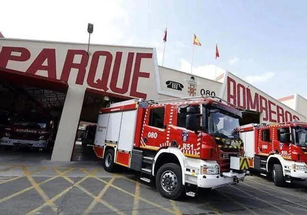 El parque de bomberos de Murcia.