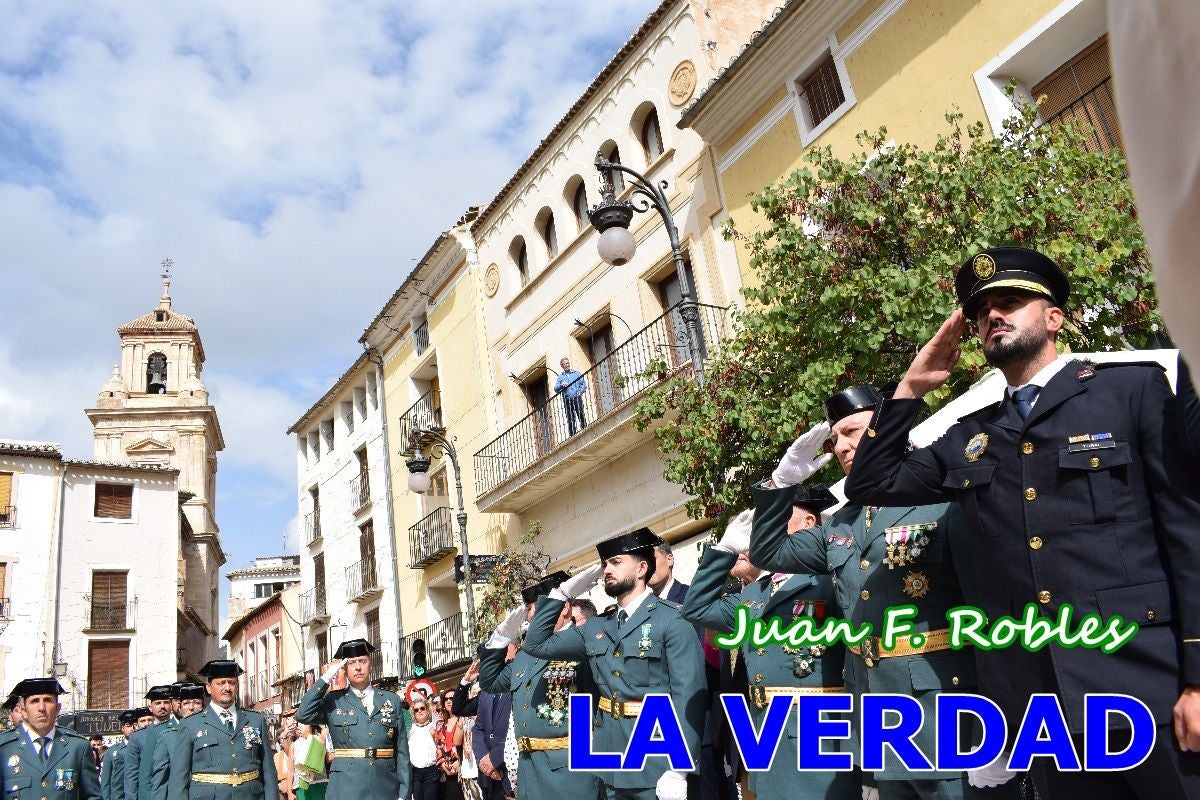 Imágenes de la celebración de la Virgen del Pilar en Caravaca de la Cruz