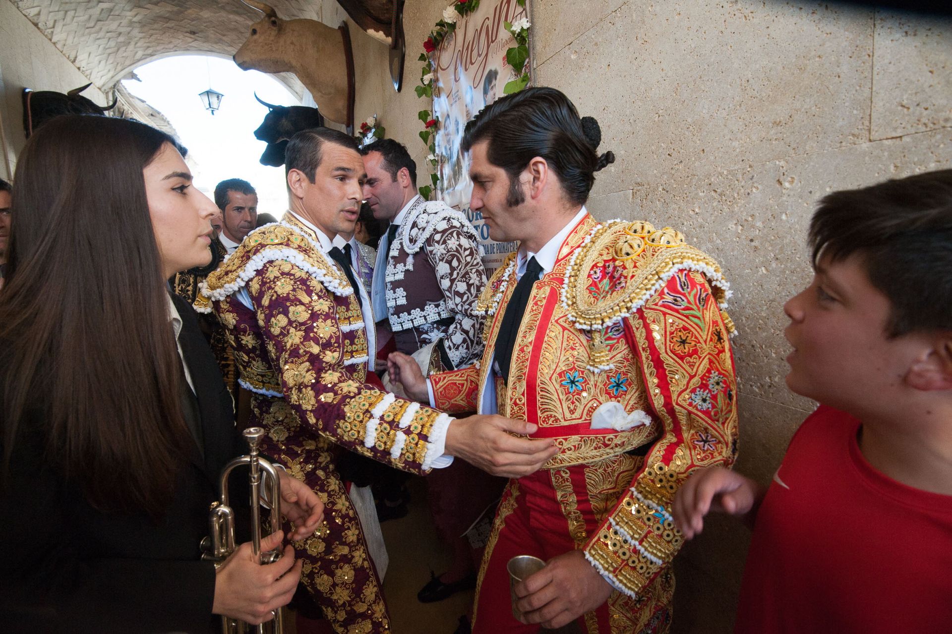 Con Manzanares en Cehegín. 