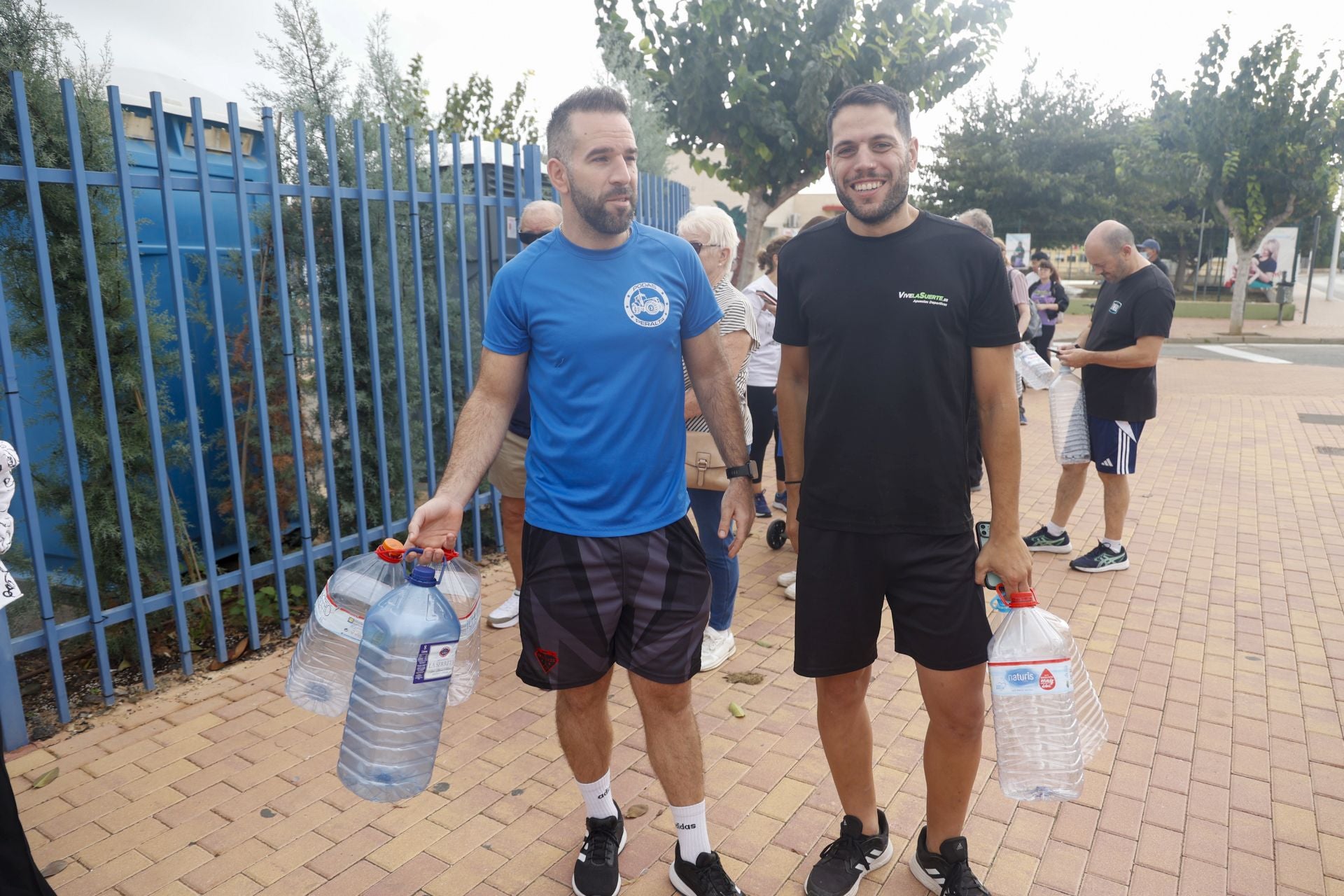 Sin agua potable en el Mar Menor, en imágenes