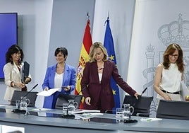 Rueda de prensa del Consejo de Ministros.