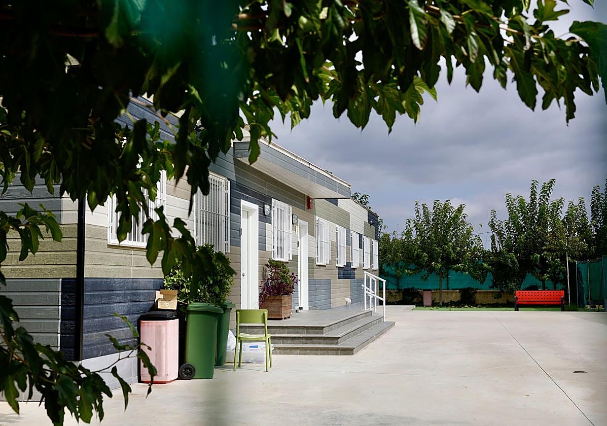 El centro de acogida de Santa Cruz.