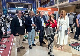 La Consejera de empresa en el 'GITEX Global Dubái'.