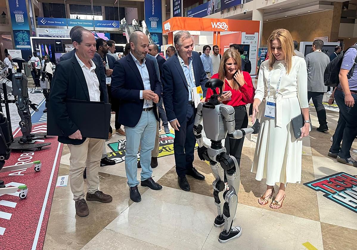 La Consejera de empresa en el 'GITEX Global Dubái'.