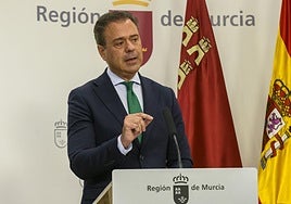 Ortuño, en rueda de prensa.