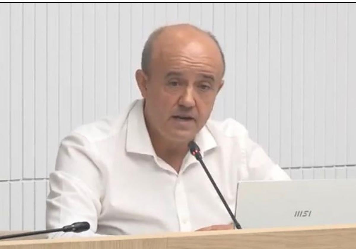 El concejal Antonio García.