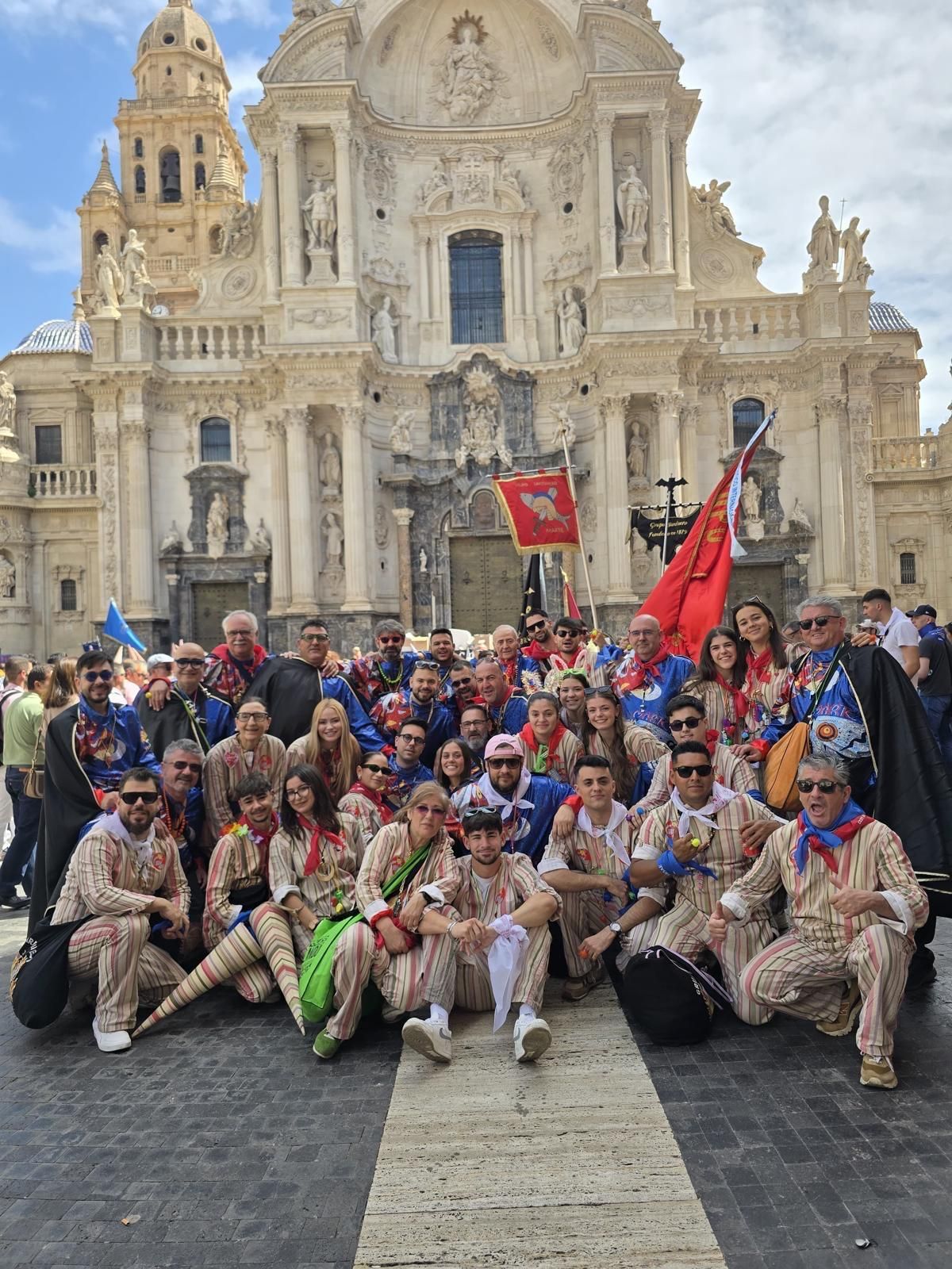 Integrantes del grupo sardinero Marte.
