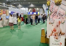 Uno de los pabellones de la feria Sepor, en una imagen de archivo.