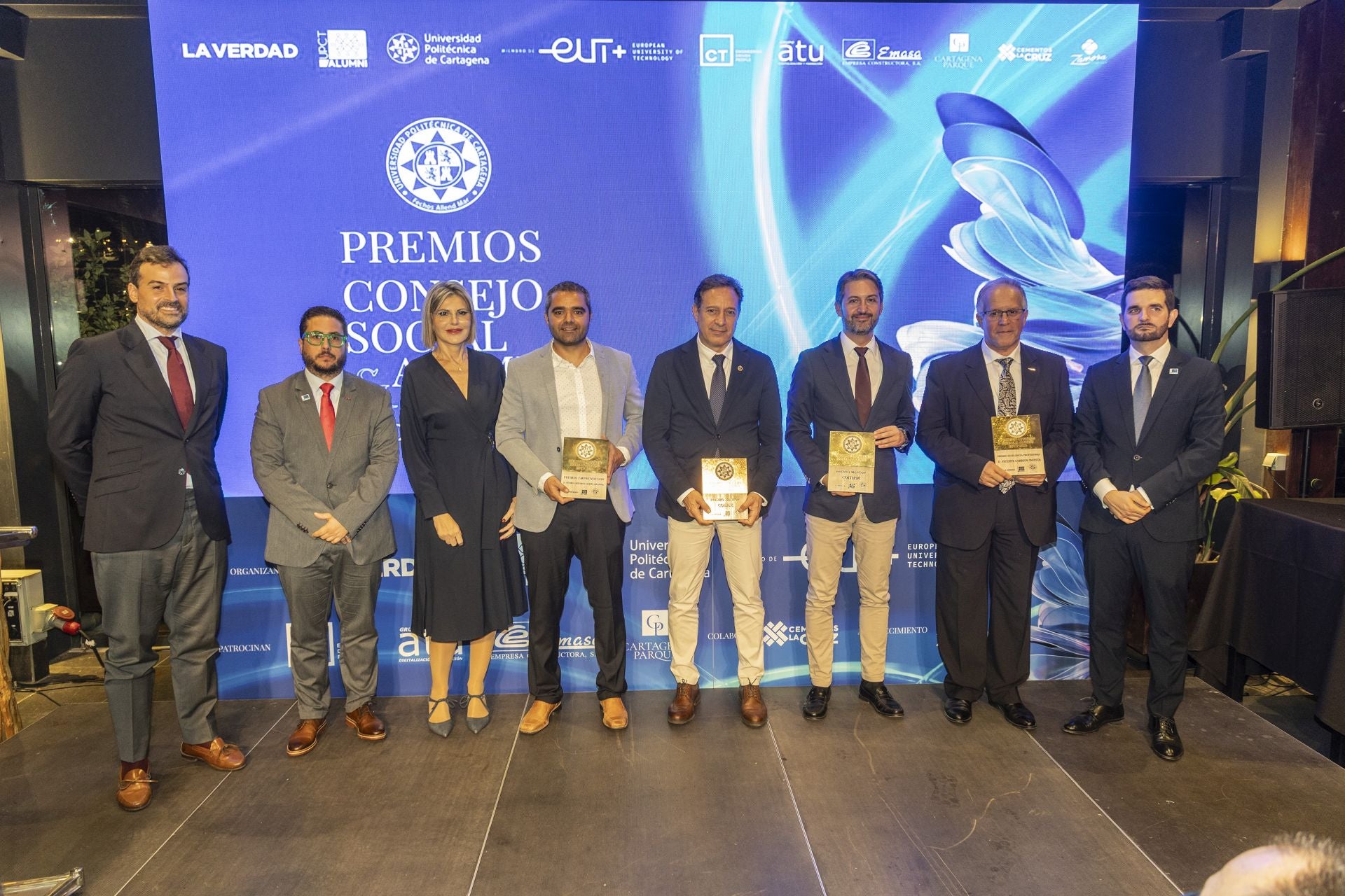 Los Premios Consejo Social y Alumni de la UPCT, en imágenes