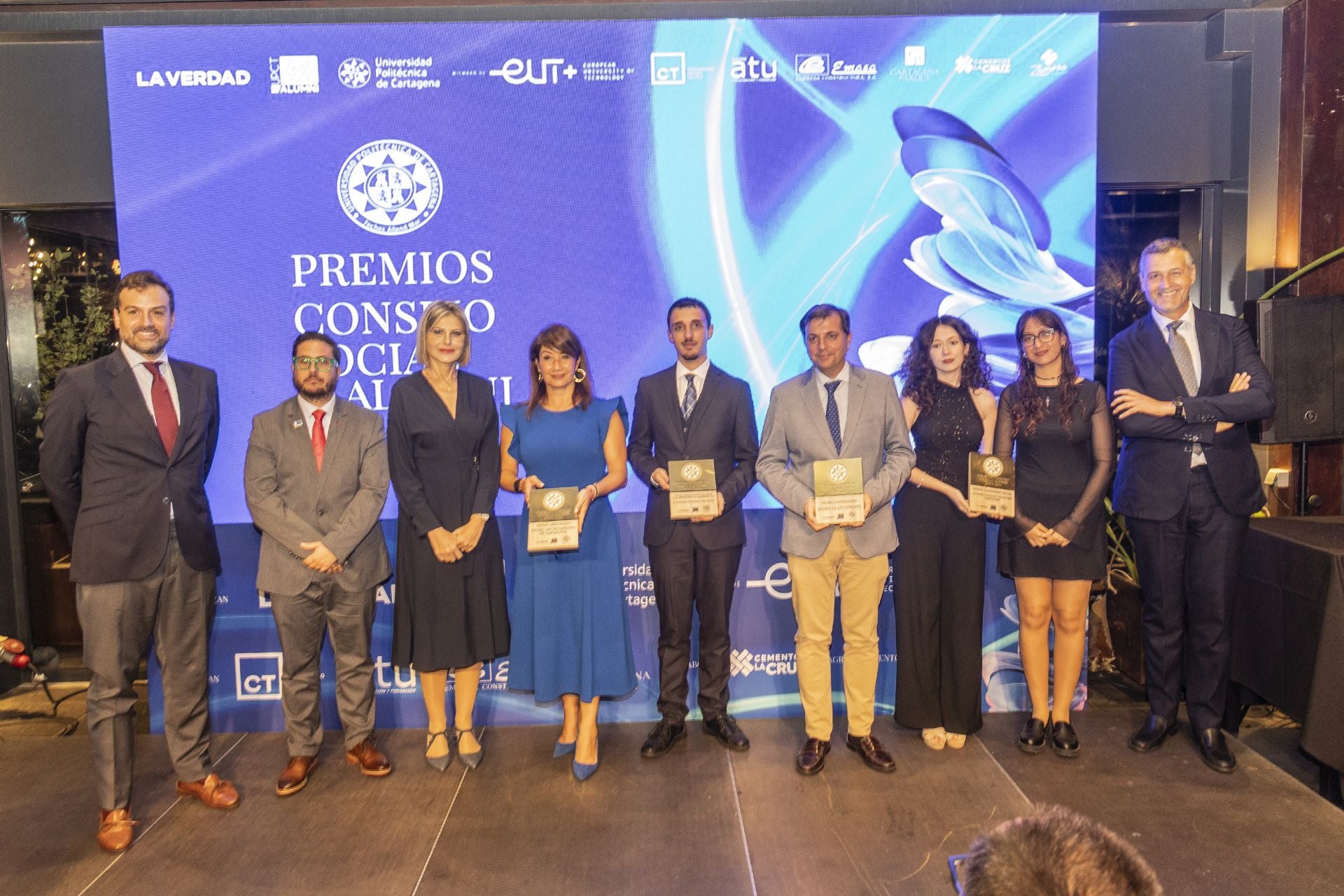 Los Premios Consejo Social y Alumni de la UPCT, en imágenes