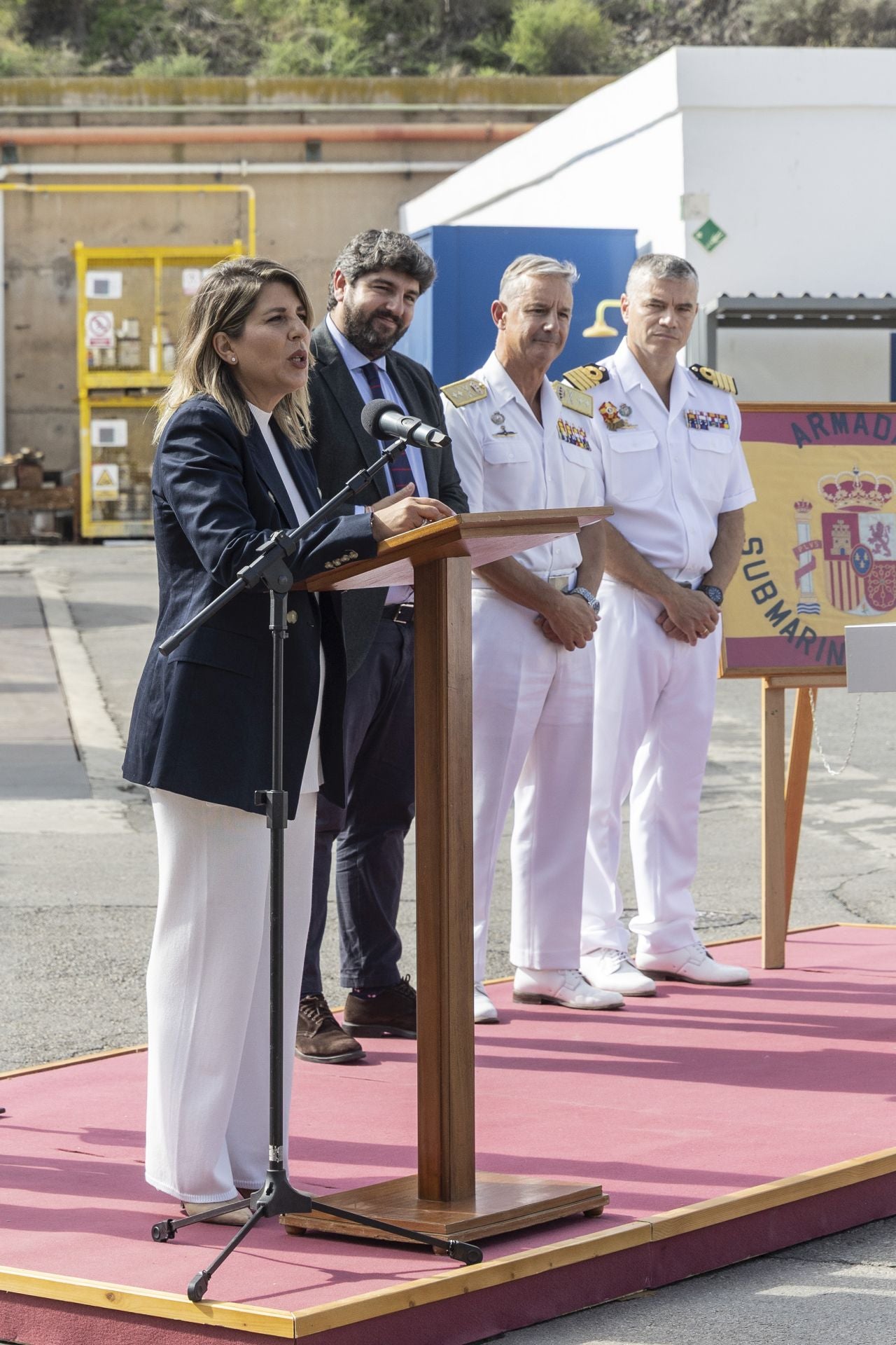 El Ayuntamiento de Cartagena asume la titularidad del submarino &#039;Tonina&#039;, en imágenes