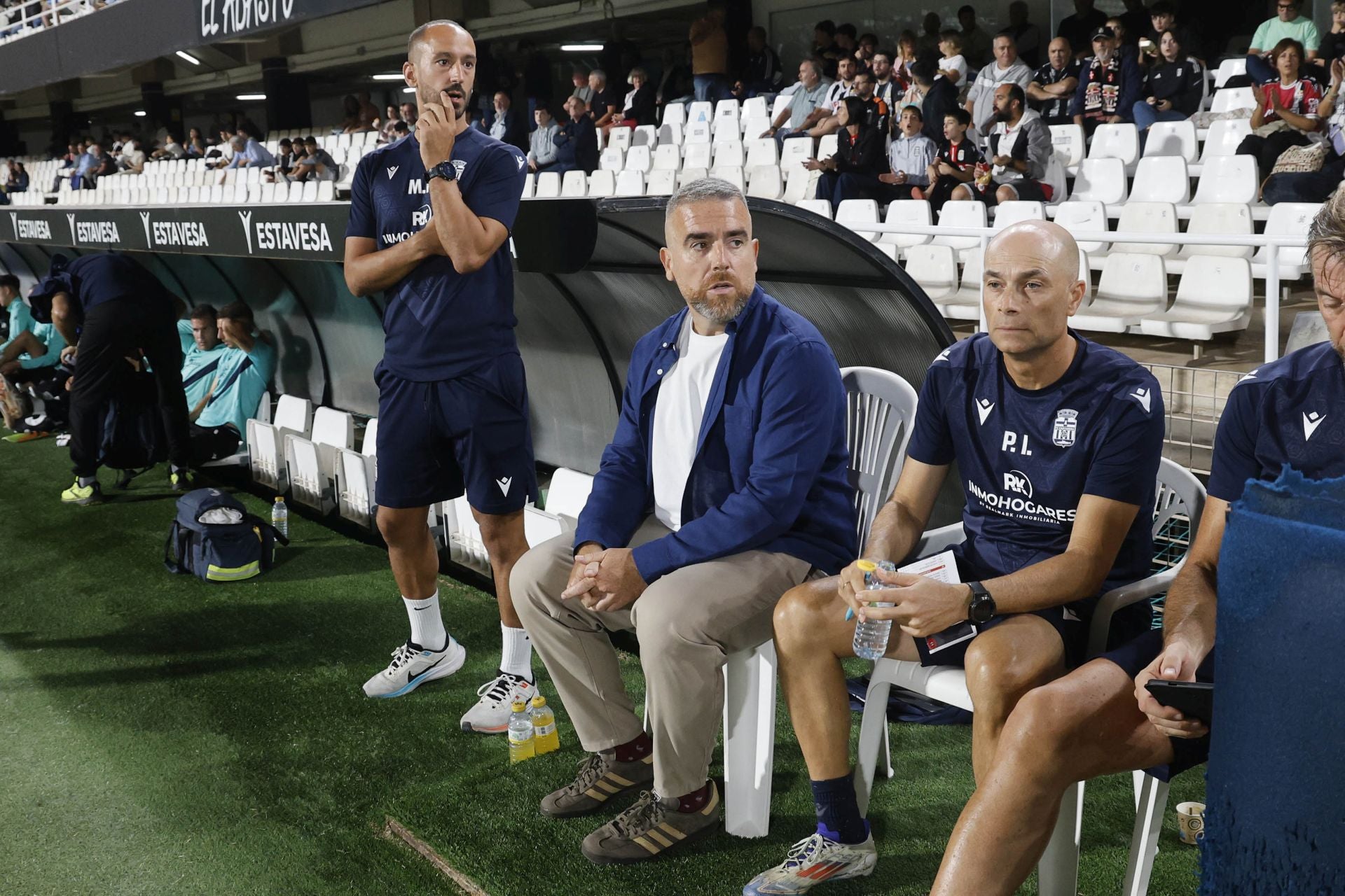 El martillo pilón de Javi Rey acuesta líder al FC Cartagena, en imágenes