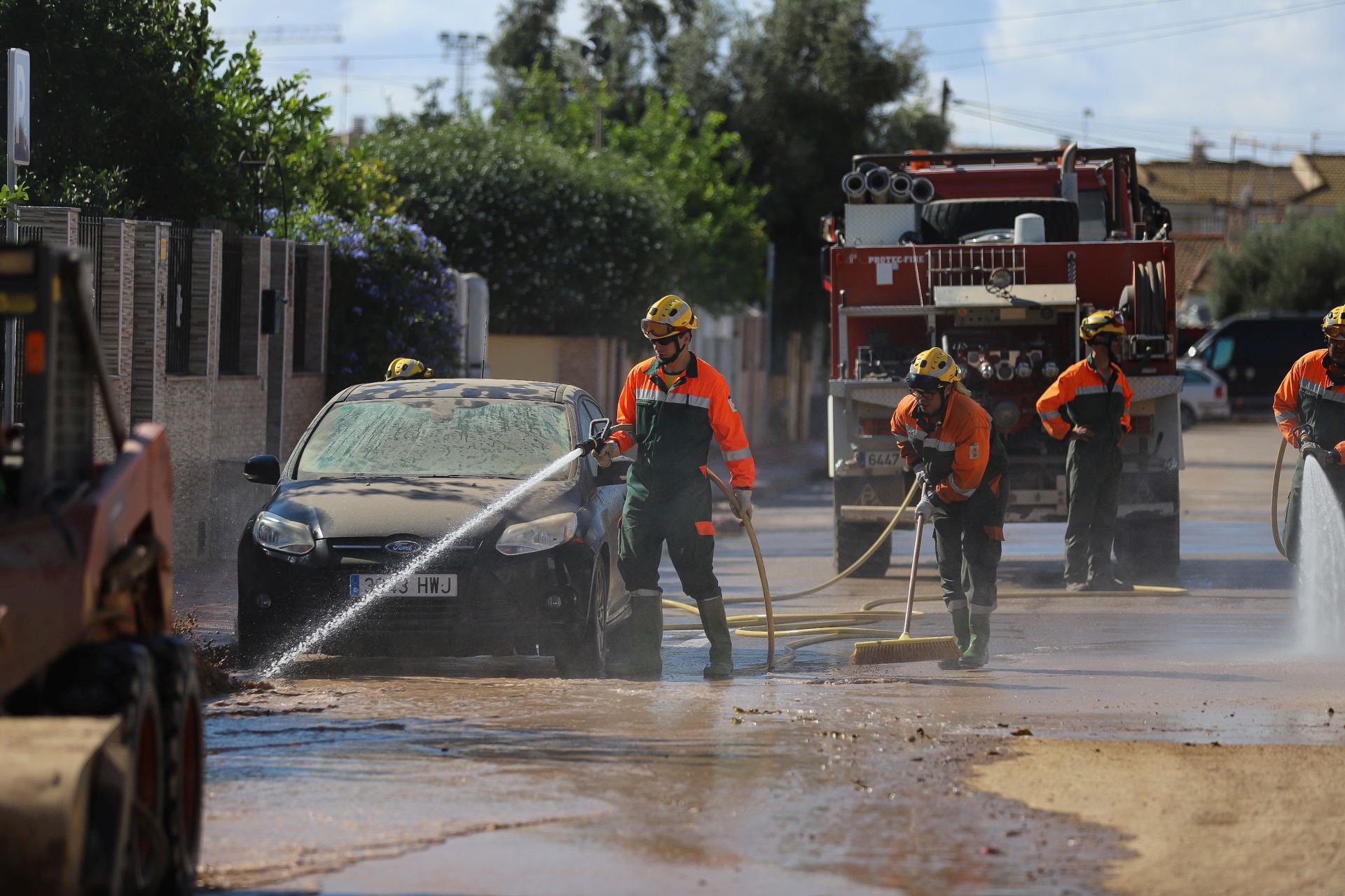 En imágenes, así están los municipios del Mar Menor una semana después de la dana