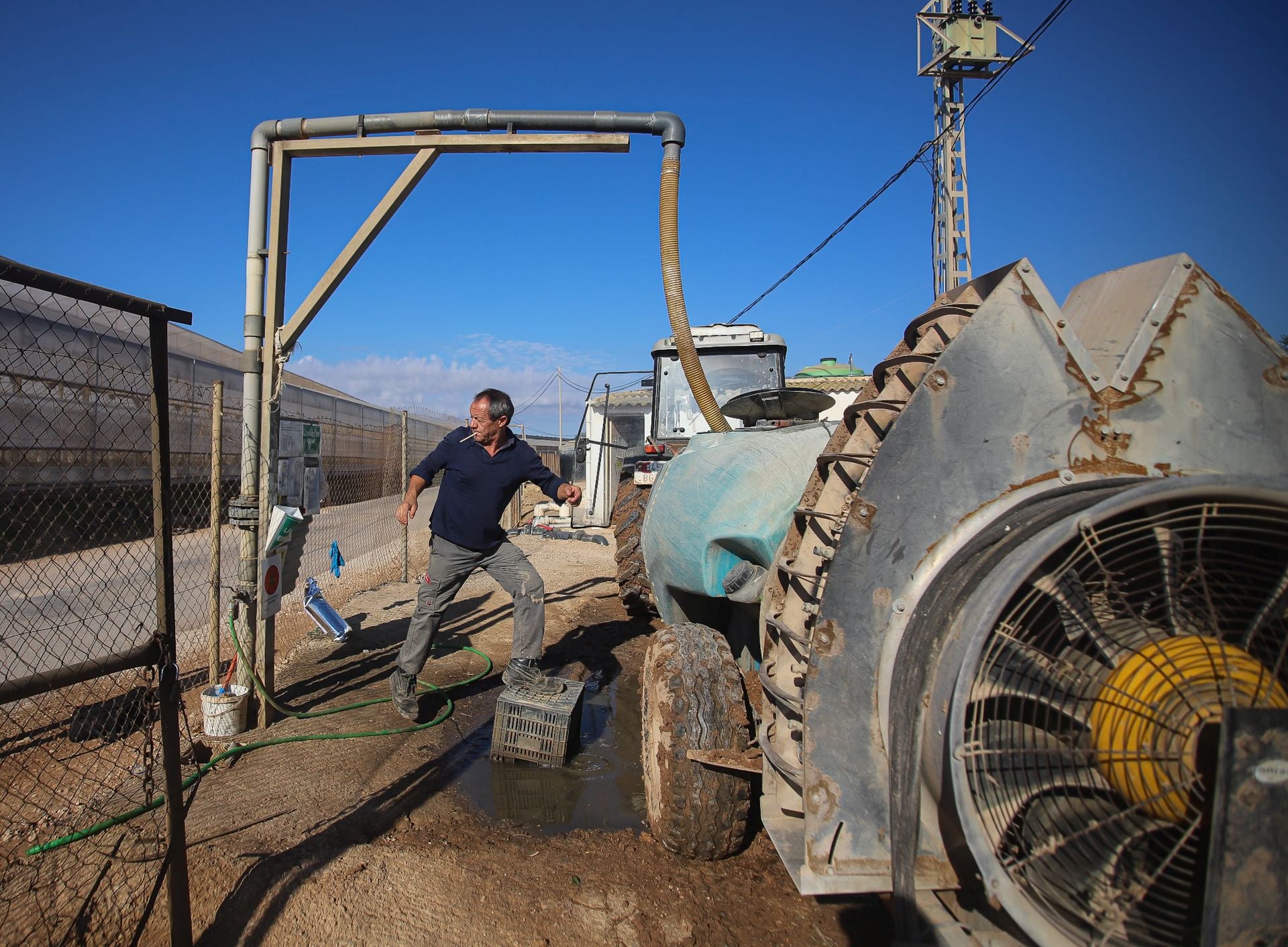 En imágenes, así están los municipios del Mar Menor una semana después de la dana