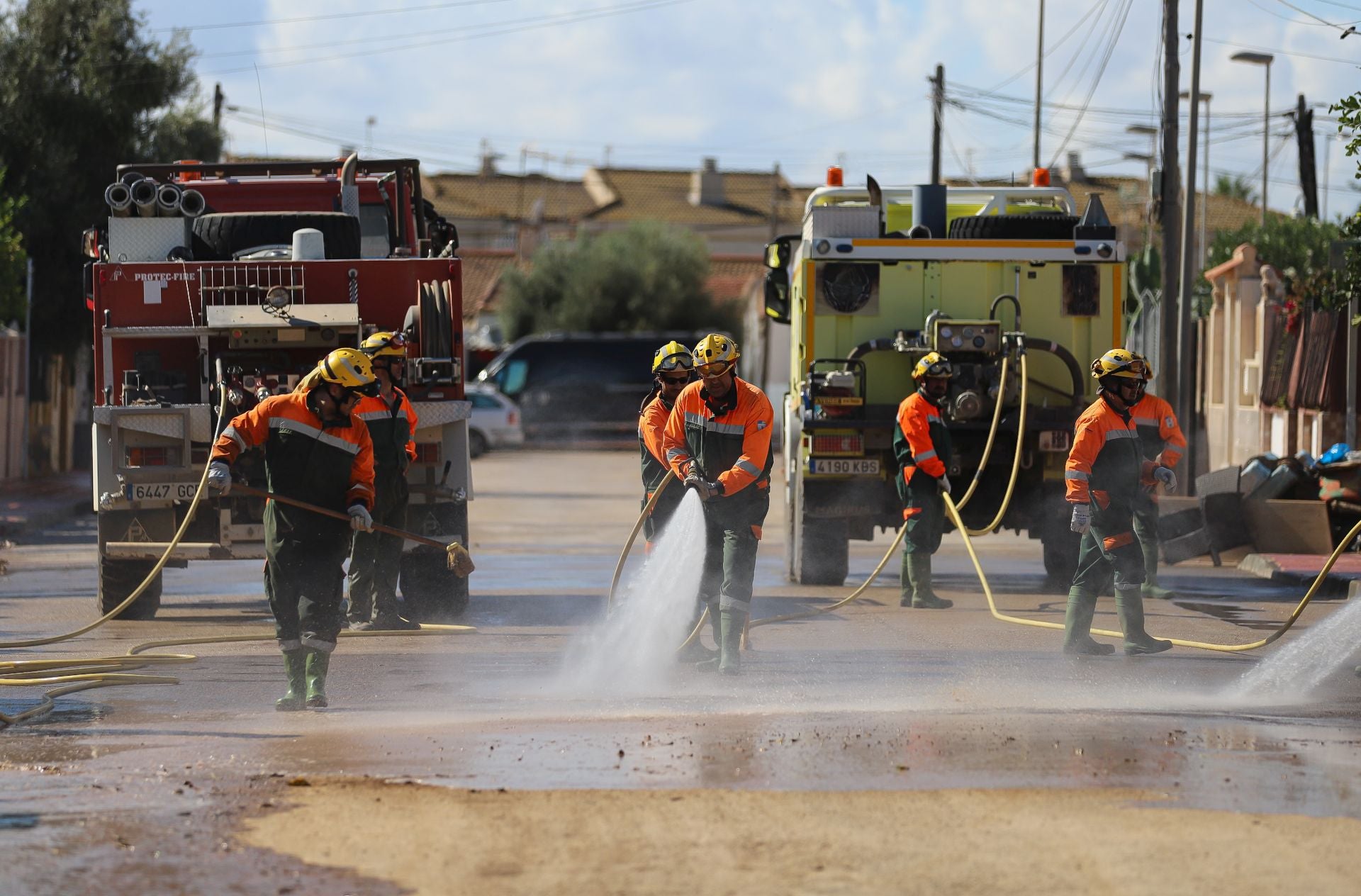 En imágenes, así están los municipios del Mar Menor una semana después de la dana