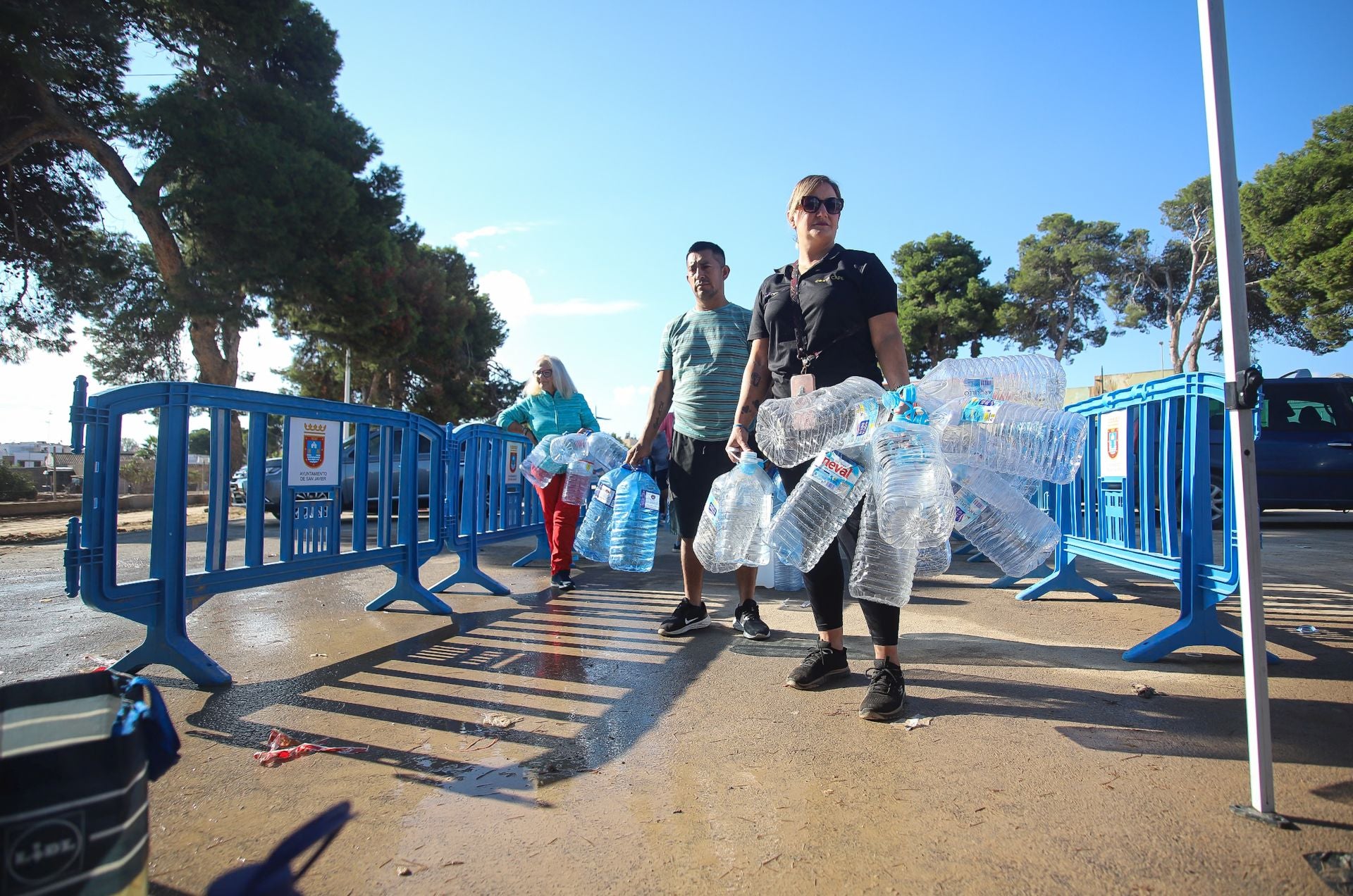 En imágenes, así están los municipios del Mar Menor una semana después de la dana