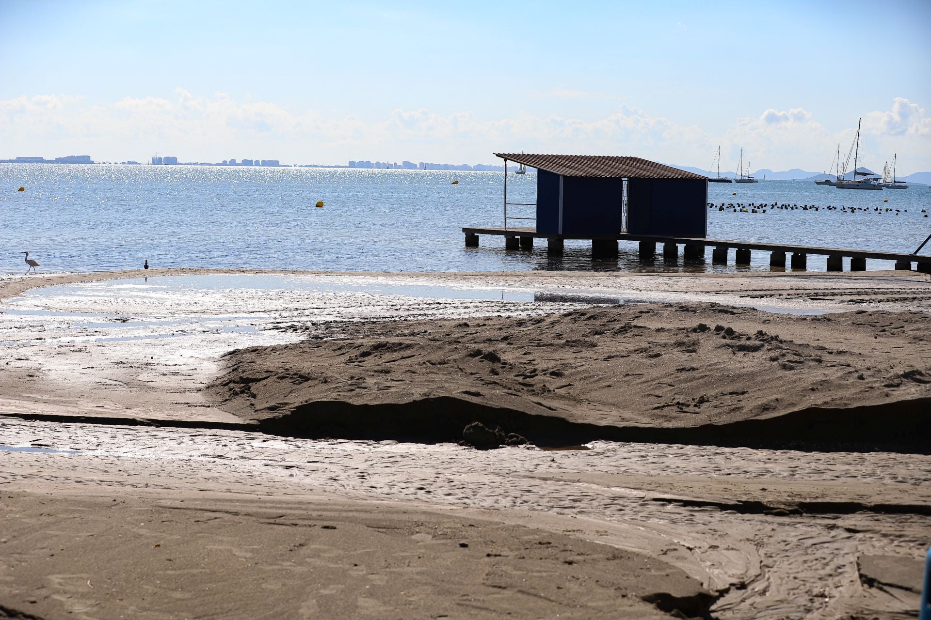 En imágenes, así están los municipios del Mar Menor una semana después de la dana