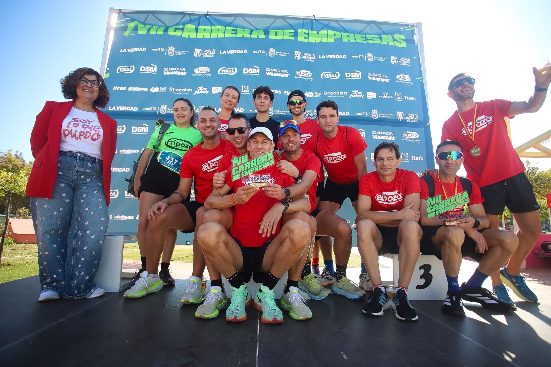 En imágenes, la VII Carrera de Empresas en Murcia