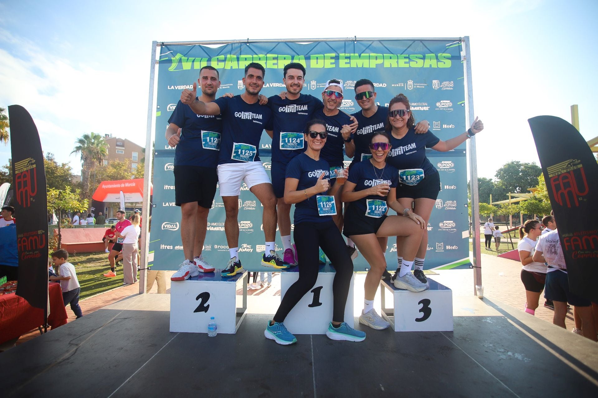 En imágenes, la VII Carrera de Empresas en Murcia