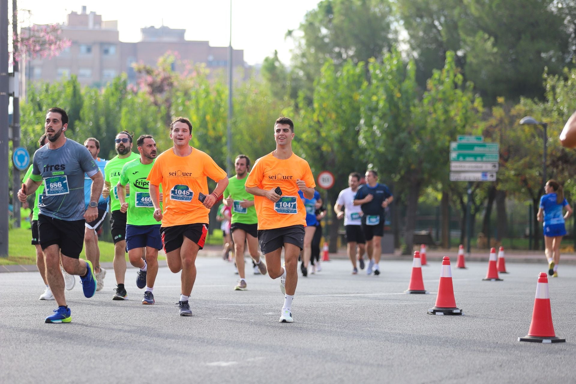 En imágenes, la VII Carrera de Empresas en Murcia