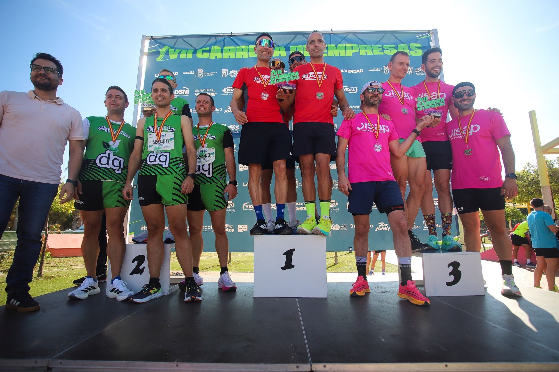 En imágenes, la VII Carrera de Empresas en Murcia