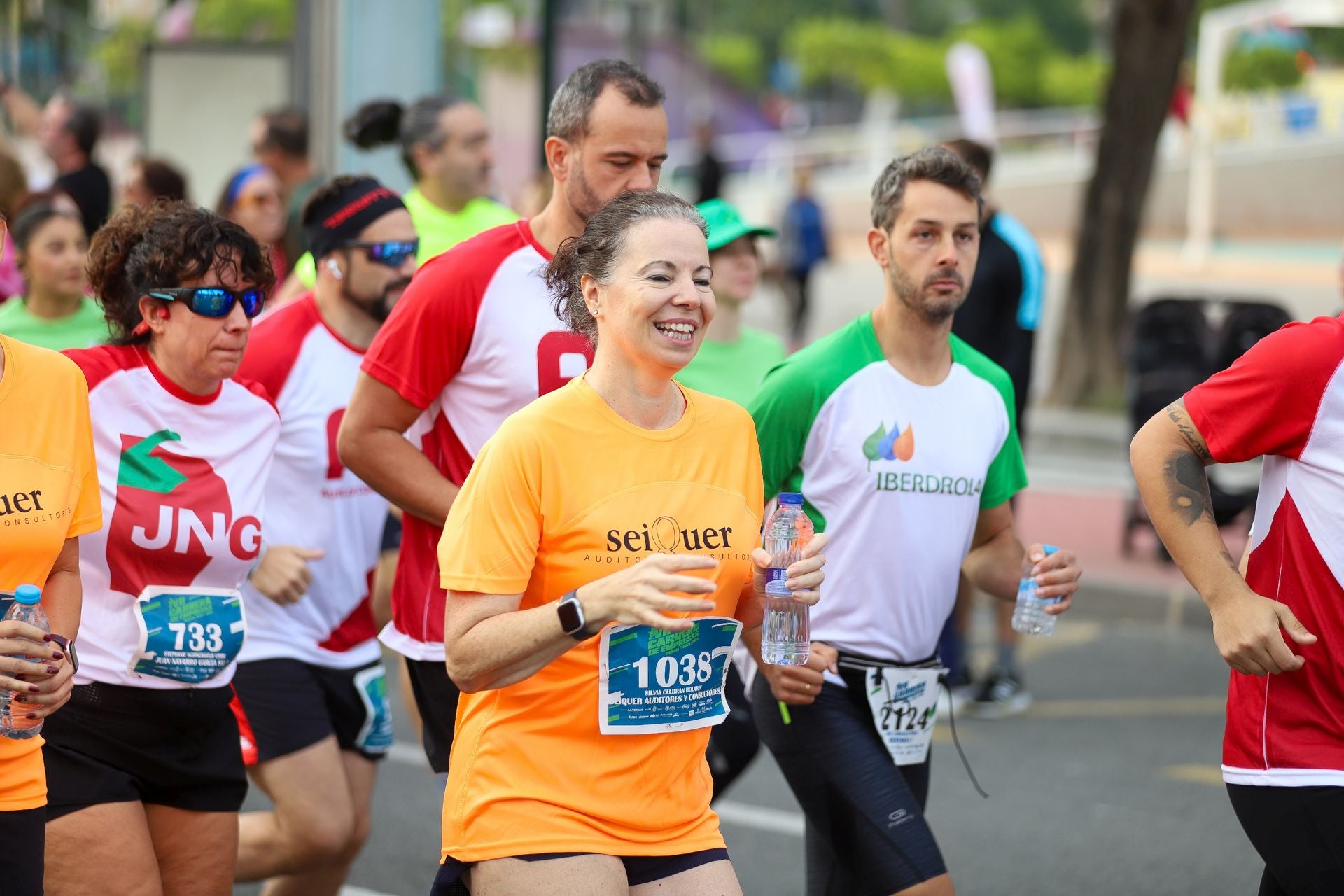 En imágenes, la VII Carrera de Empresas en Murcia