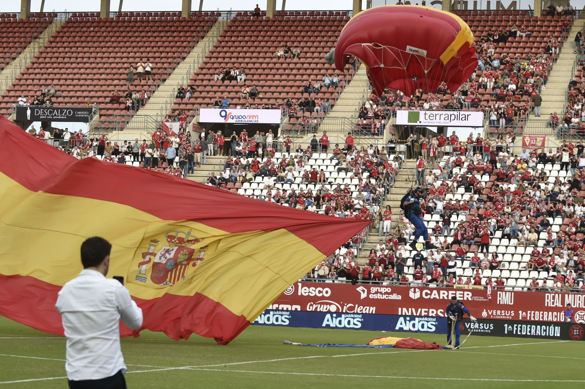 El Real Murcia se estrella ante el Ibiza, en imágenes