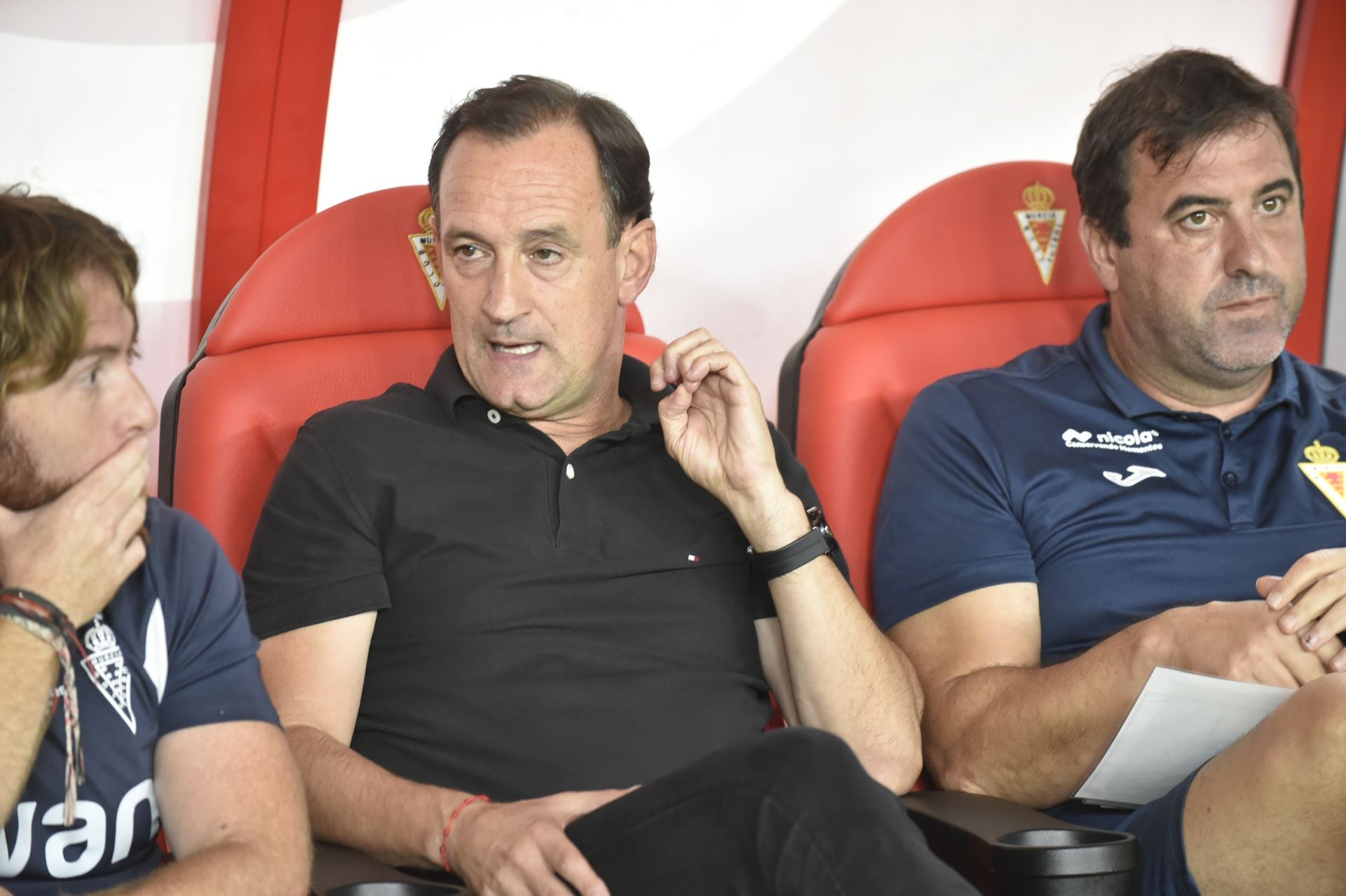 El Real Murcia se estrella ante el Ibiza, en imágenes