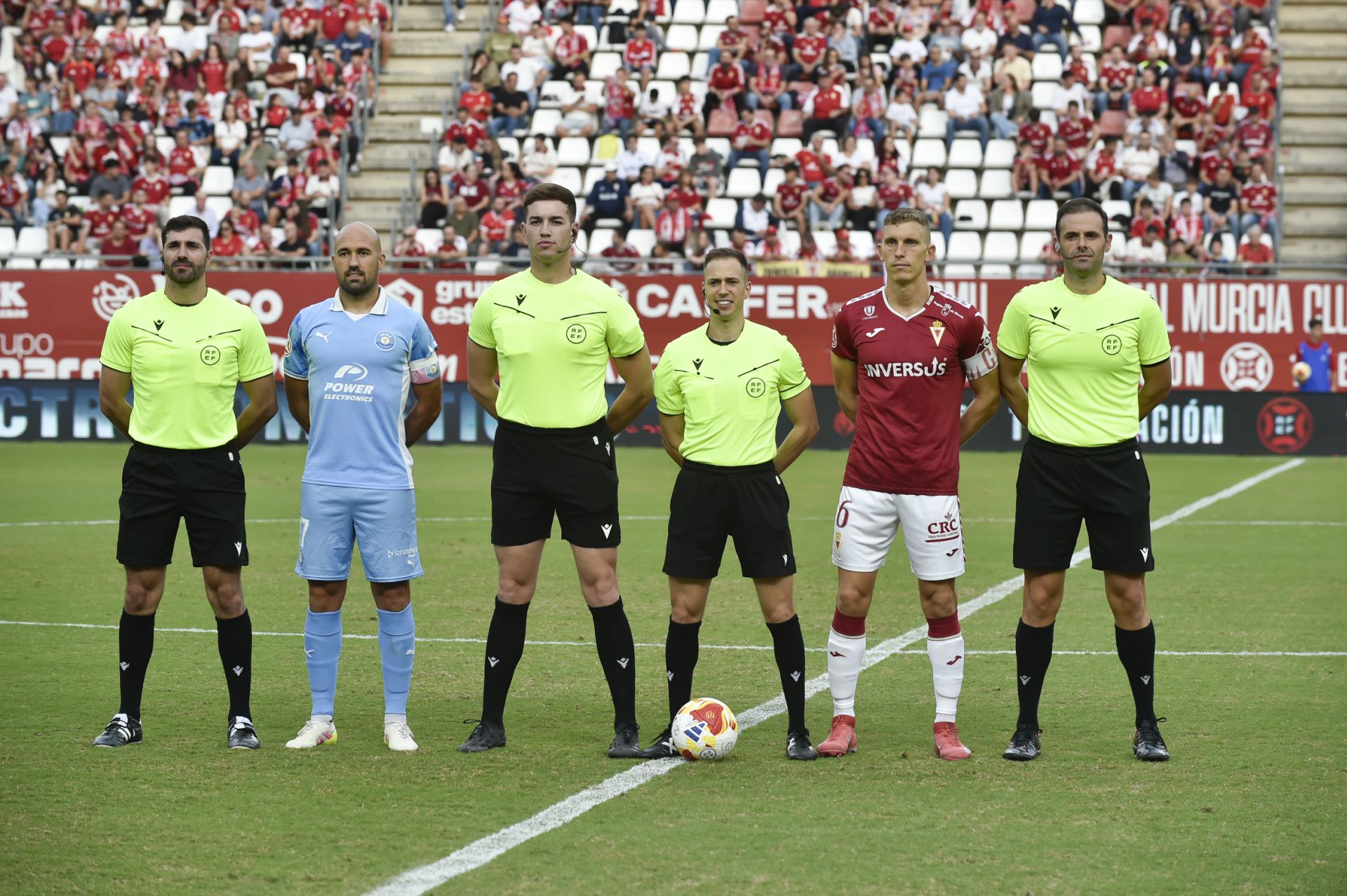 El Real Murcia se estrella ante el Ibiza, en imágenes