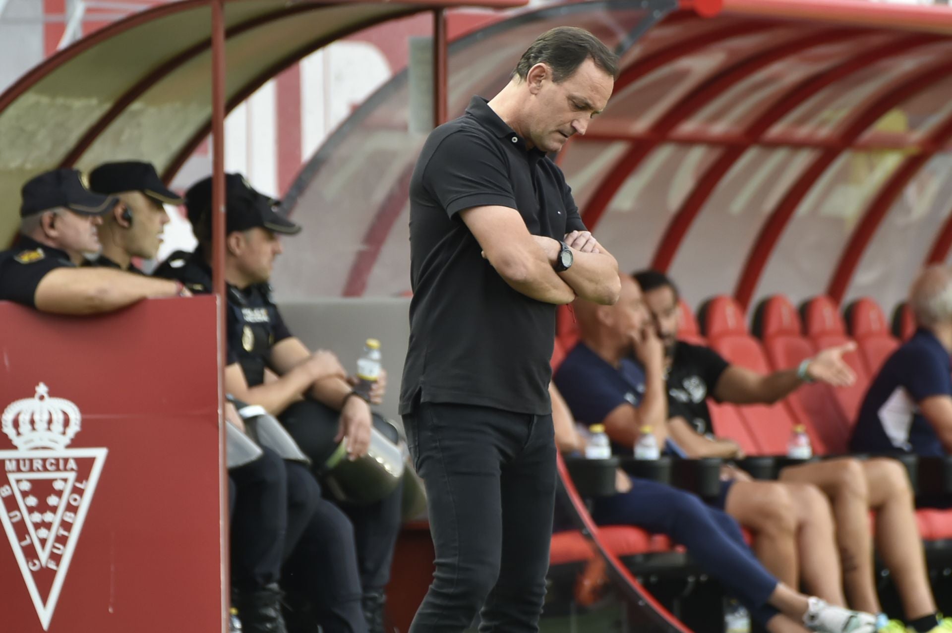 El Real Murcia se estrella ante el Ibiza, en imágenes