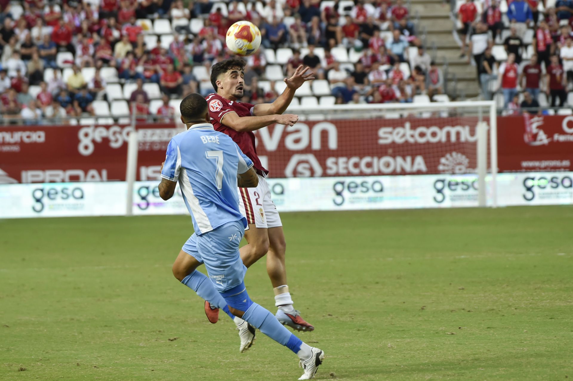 El Real Murcia se estrella ante el Ibiza, en imágenes