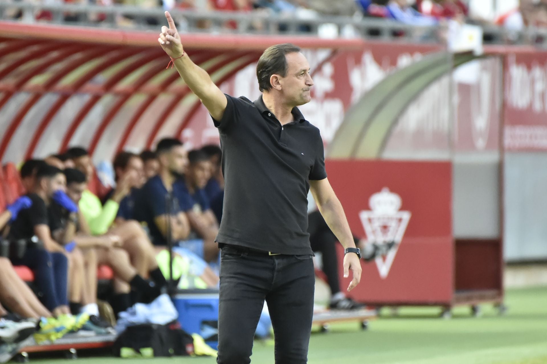 El Real Murcia se estrella ante el Ibiza, en imágenes