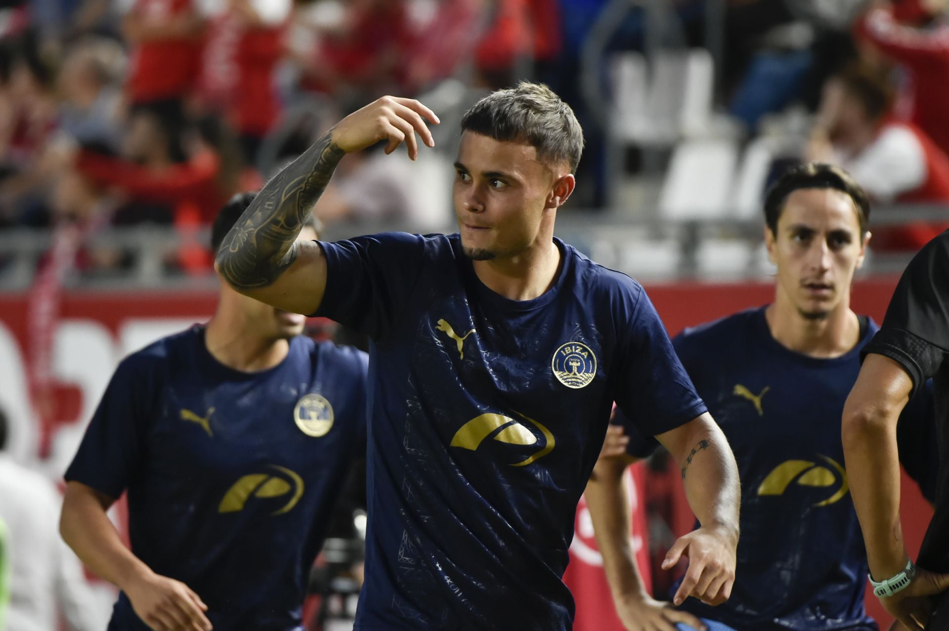 El Real Murcia se estrella ante el Ibiza, en imágenes