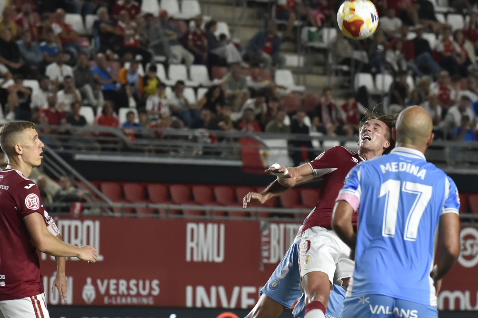 El Real Murcia se estrella ante el Ibiza, en imágenes