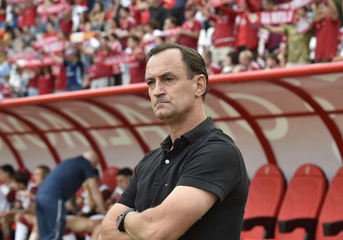 Joseba Etxeberria, en el partido ante el Ibiza.