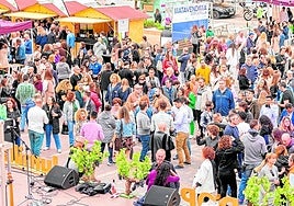 Matavendimia se celebró el pasado año en el mercado.