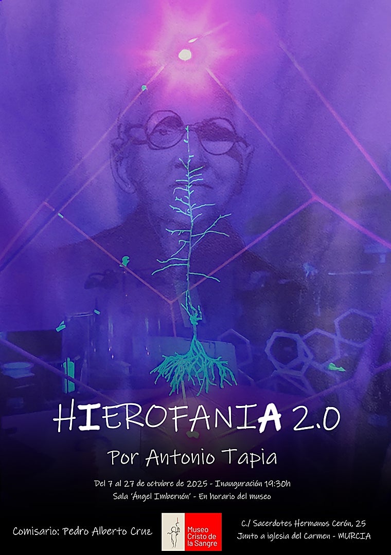 Imagen - Cartel de la exsposición de Antonio Tapia.