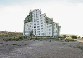 Solar en el que se ubicarán las dos torres previstas por Iberdrola.
