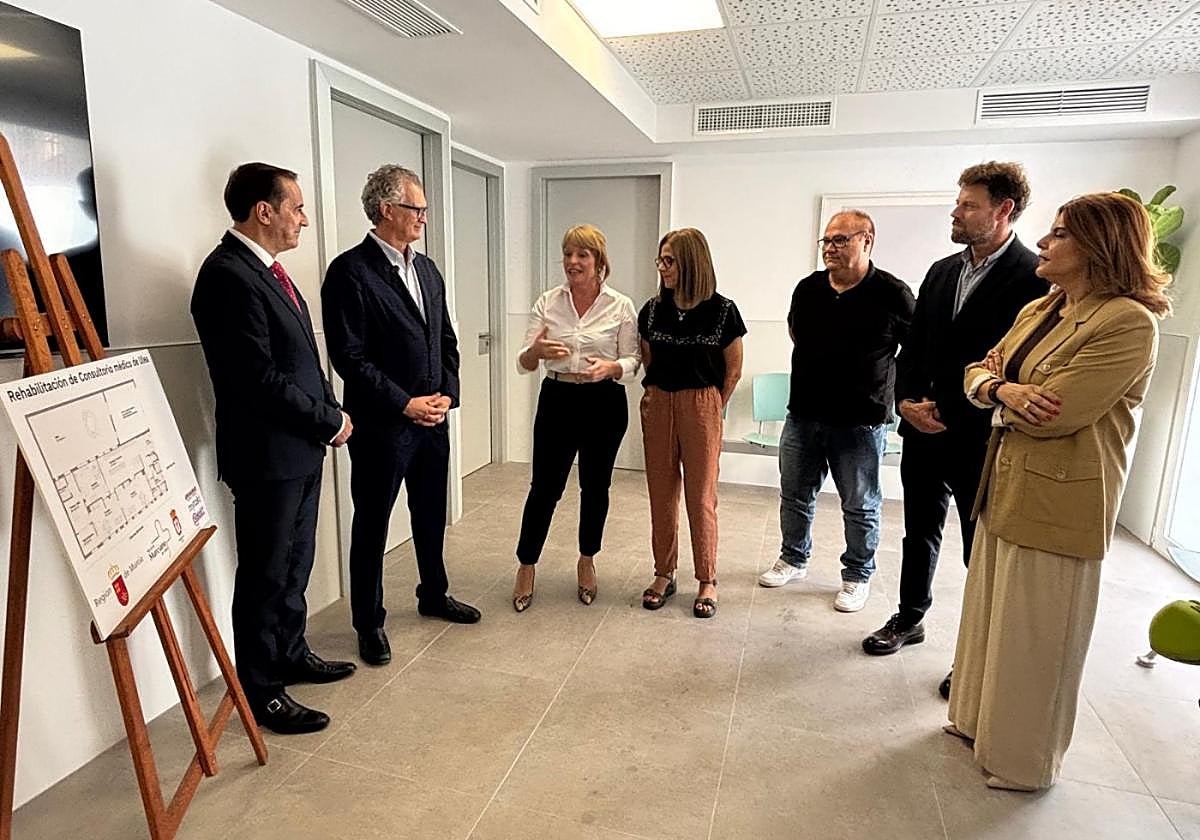 El consejero de Salud, Juan José Pedreño, en la inauguración.