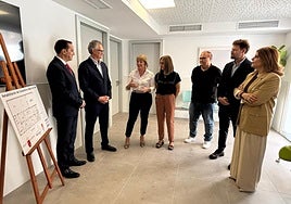 El consejero de Salud, Juan José Pedreño, en la inauguración.