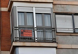 Una vivienda en venta en Murcia en una imagen de archivo.