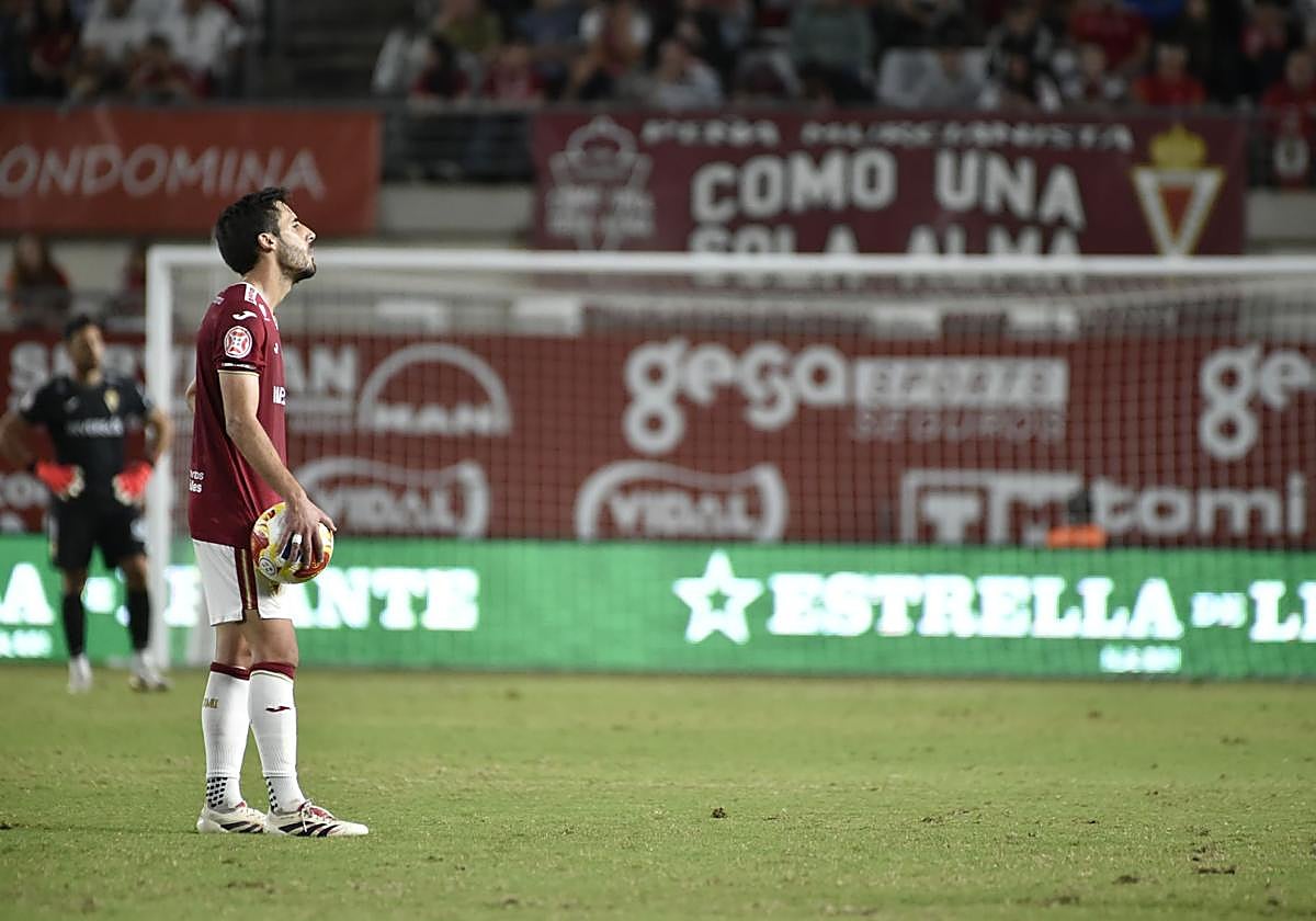 Imagen del último encuentro del Real Murcia.