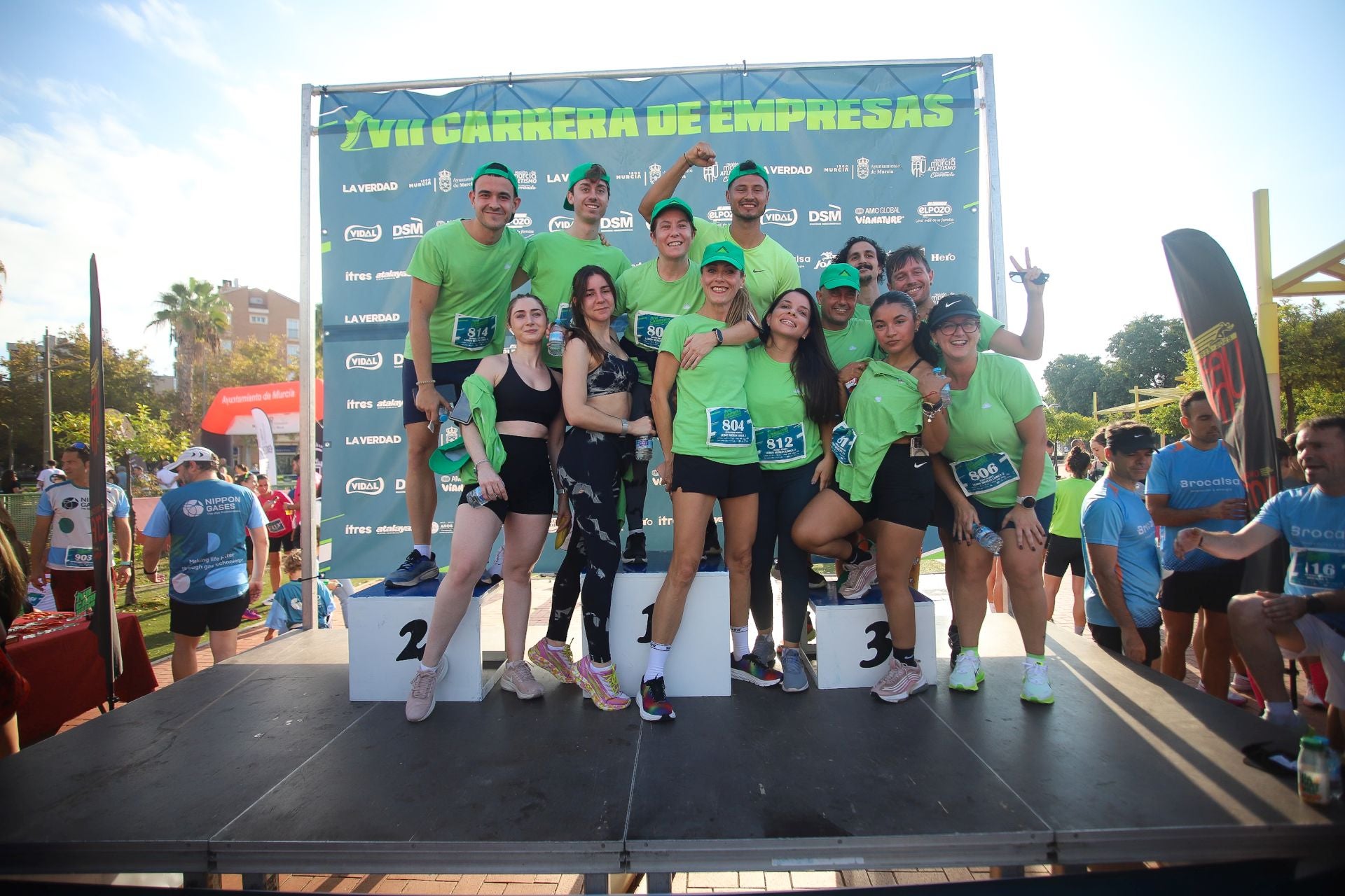 En imágenes, la VII Carrera de Empresas en Murcia