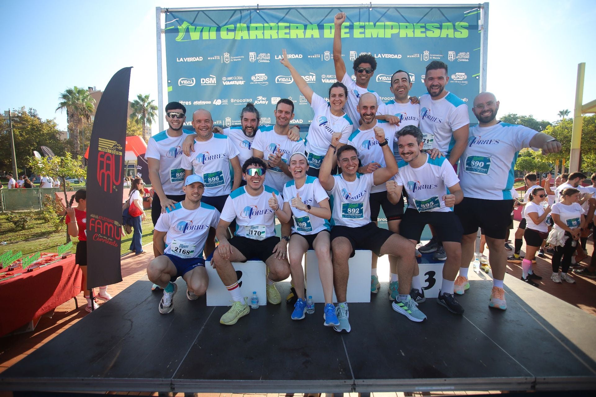 En imágenes, la VII Carrera de Empresas en Murcia