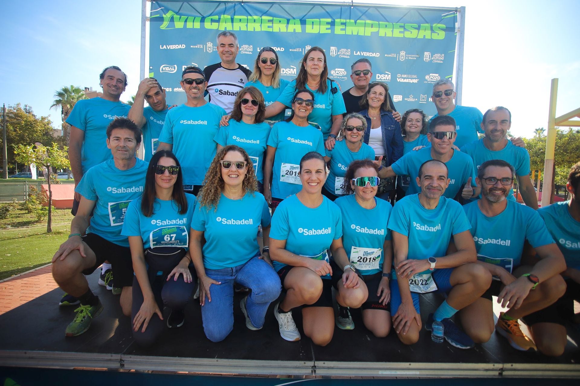 En imágenes, la VII Carrera de Empresas en Murcia