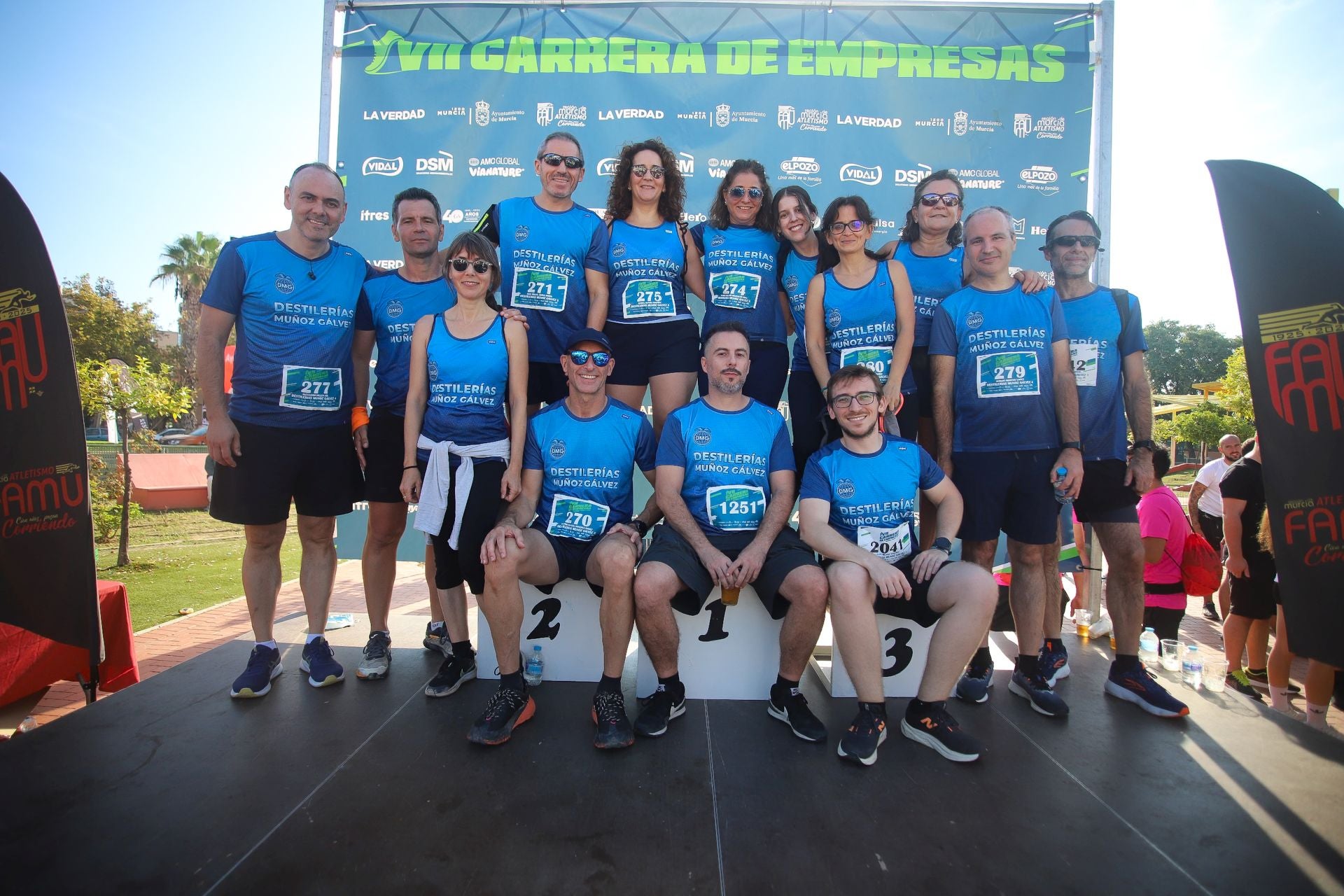 En imágenes, la VII Carrera de Empresas en Murcia